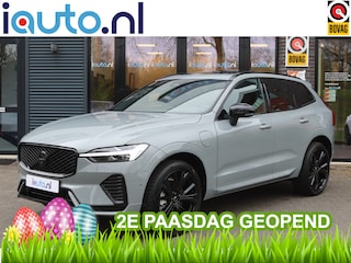 Volvo XC60 2.0 T8 456pk AWD Plus Black Edition Pano/Leder/360/HK/Headup/Elek. sportstoelen+mem/Keyless/Virtual Cockpit/ACC/21"/Trekhaak wegkl.