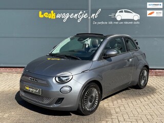 Fiat 500 E Icon 42 kWh Cabrio *carplay *climate *stoelverw