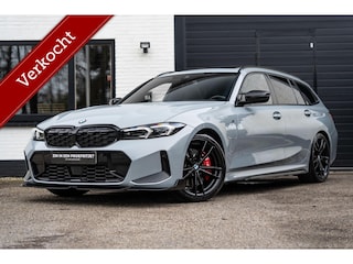 BMW 3-serie Touring 330e xDrive M stoel Pano H&K HUD Carbon