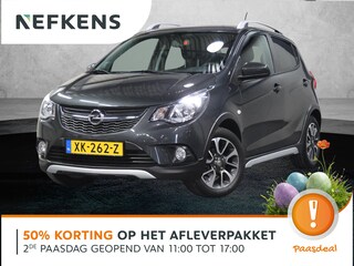 Opel Karl 1.0 Rocks Online Edition | AppleCarPlay/Android | Airco | Cruise Control | Parkeersensoren | 15"LMV | Isofix | Privacy Glass | DAB Radio | Buitenspiegels Elektrisch Verstelbaar | Centrale Deurvergrendeling met Afstandsbediening |