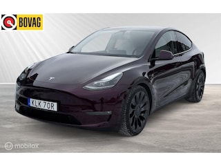 Tesla Model Y Performance AWD 75 kWh 534pk, winterbanden