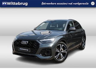 Audi Q5 55 TFSI e 367pk S Line Hybride S-Tronic Automaat / Panorama dak / LM 20 inch / Luchtvering / Zwart optiek / 360 Camera / LED Matrix