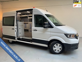 Volkswagen Crafter Werkplaats 35 2.0 TDI 140pk euro6 L3H3 Highline Servicewagen Sortimo Standkachel v230 Trekhaak RIJKLAARPRIJS!