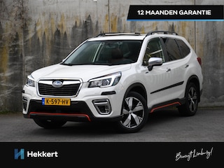 Subaru Forester First Edition 2.0i e-BOXER 150pk Automaat SCHUIF-DAK | COGNAC LEDER | DODE HOEK | ADAPT. CC | 18''LM | CAMERA