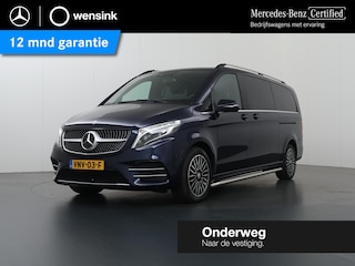 Mercedes-Benz V-klasse 300d | 4-MATIC | XL L3 | AMG | DUBBELE CABINE | DISTRONIC PLUS | BURMESTER SOUND | SCHUIFDEUR L+R | 360° CAMERA | AFN. TREKHAAK 2500KG. | ELK. VERSTELBARE STOELEN |