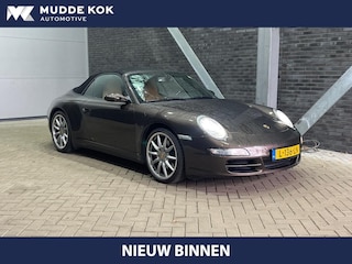 Porsche 911 Cabrio 3.8 Carrera 4S 997.2 | Handgeschakeld | Macadamia Metallic | Memory | 19 inch