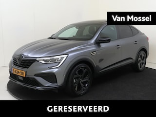 Renault Arkana 1.6 E-Tech hybrid 145 E-Tech engineered | Apple Carplay/Android | cruise control adaptief | dodehoek detectie | electronic climate control | LED koplampen | lederen/microvezel bekleding | lichtmetalen velgen 18" | navigatiesysteem | rijstrooksensor met correctie | voorstoelen verwarmd | elektrisch glazen schuif-/kanteldak |