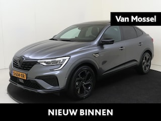 Renault Arkana 1.6 E-Tech hybrid 145 E-Tech engineered | Apple Carplay/Android | cruise control adaptief | dodehoek detectie | electronic climate control | LED koplampen | lederen/microvezel bekleding | lichtmetalen velgen 18" | navigatiesysteem | rijstrooksensor met correctie | voorstoelen verwarmd | elektrisch glazen schuif-/kanteldak |
