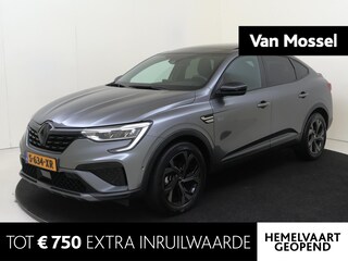 Renault Arkana 1.6 E-Tech hybrid 145 E-Tech engineered | Apple Carplay/Android | cruise control adaptief | dodehoek detectie | electronic climate control | LED koplampen | lederen/microvezel bekleding | lichtmetalen velgen 18" | navigatiesysteem | rijstrooksensor met correctie | voorstoelen verwarmd | elektrisch glazen schuif-/kanteldak |