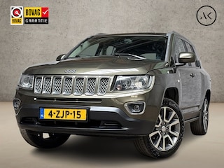 Jeep Compass 2.4 Limited 4WD 170Pk Automaat (SCHERM, CLIMATE, STOELVERWARMING, LEDER, CAMERA, SPORTSTOELEN, GETINT GLAS, CRUISE, NIEUWSTAAT)