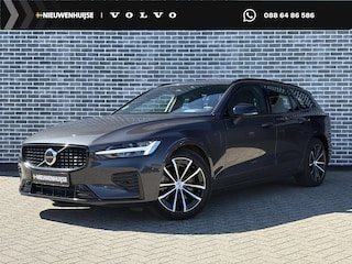 Volvo V60 2.0 T6 Plug-in hybrid AWD Plus Dark | PHEV | Trekhaak | Sportstoelen | Navigatie | Elektrisch Verstelbare Voorstoelen | Cruise Control Adaptief | Keyless Entry | Elektrische Achterklep