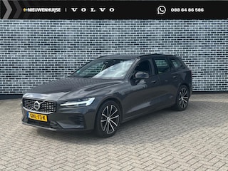 Volvo V60 2.0 T6 Plug-in hybrid AWD Plus Dark | PHEV | Trekhaak | Sportstoelen | Navigatie | Elektrisch Verstelbare Voorstoelen | Cruise Control Adaptief | Keyless Entry | Elektrische Achterklep