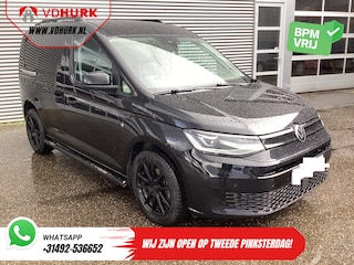 Volkswagen Caddy Cargo 2.0 TDI 125 pk DSG Aut. Black Edition LED/ Adapt.Cruise/ Standkachel/ Stoelverw./ Leder/ Carplay/ Navi/ LMV/ Sidebars/ Trekhaak/ Airco