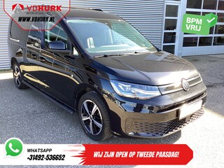 Volkswagen Caddy Cargo 2.0 TDI 125 pk DSG Aut. Black Edition LED/ Adapt.Cruise/ Standkachel/ Stoelverw./ Leder/ Carplay/ Navi/ LMV/ Sidebars/ Trekhaak/ Airco