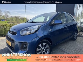 Kia Picanto 1.0 CVVT EconomyPlusLine Dealeronderhouden, Achteruitrijcamera, Navigatie, Airco, Lichtmetalen Velgen, Enz...