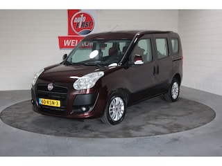 Fiat Doblò 1.4 Emotion, 2e eigenaar, Clima, Cruise control, Parkeersensoren, Isofix, Opklapbare achterbank, Blue tooth, Prijs incl. Apk, beurt en 3 mnd garantie