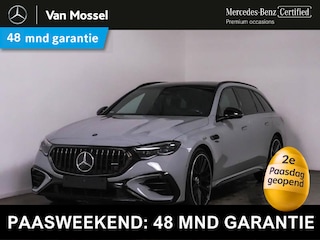 Mercedes-Benz Estate AMG 53 4MATIC+ / Panoramadak/ Perf. Stoelen/ DYNAMIC PLUS/ SUPERSCREEN/ 21 inch/ Burmester 4D/ El. Trekhaak/ Night 1+2/ Stoelverwarming v+a