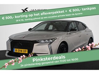 DS 4 E-Tense Performance Line Navigatie Apple CarPlay 19" LMW