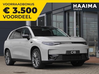 Leapmotor C10 Design ProMax AWD 81.9 kWh |  598 PK | 0-100 in 4 seconden | Wltp 437 km | 1500kg trekgewicht | Uit voorraad leverbaar | Stoel en stuurverwarming | Stoel ventilatie | Panorama dak | 20 inch lichtmetalen velgen | 360 graden camera