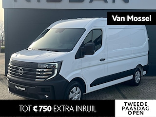 Nissan Interstar -e L2H2 Limited 87 kWh 140PK | 0,0% Rente financiallease | 2000kg trekgewicht | 410km WLTP-actieradius | Trekhaak | achteruitrijcamera | Stoelverwarming | Apple-carplay/Android-Auto