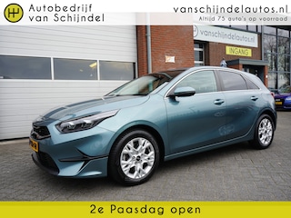 Kia Ceed 1.0 T-GDi DYNAMICPLUSLINE LUXE ORIGINEEL NEDERLANDS CAMERA FULL LED 1/2 LEDER ANDROID/APPLECARPLAY NAVI STOEL+STUURVERWARMING LMV PDC 4X ELECTR.RAMEN/SPIEGELS