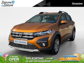 Dacia Sandero Stepway 90PK TCe Comfort | Navigatiesysteem Full Map | Camera | Parkeersensoren | Climate Control | Apple CarPlay/Android Auto | Full LED | Armsteun | Elektrische Ramen & Spiegels |
