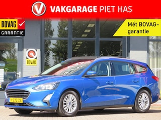 Ford Focus Wagon 1.0 EcoBoost Titanium Business 125-PK | Clima-Airco | Android Auto | Keyless Entry | Incl. BOVAG Garantie | Pano dak|
