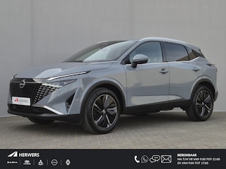 Nissan Qashqai 1.3 MHEV Xtronic Tekna Automaat / Nieuw Model / Facelift / Fabrieksgarantie tot 04-2028 / HUD / Trekgewicht 1800 kg / Cold Pack / Rondomzicht camera / Elektrische achterklep / Apple Carplay Android Auto / Stuur-, Stoel en Voorruit verwarming /