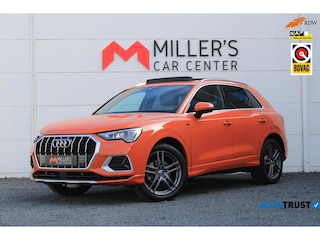Audi Q3 35 TFSI S Line Pro Pano Carplay Leder Stoelverwarming Lane Assist