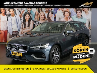 Volvo V60 2.0 B4 Core - VOL LEDER - Elektrisch uitklapbare trekhaak - Stoelverwarming - Camera
