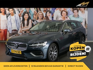 Volvo V60 2.0 B4 Core - VOL LEDER - Elektrisch uitklapbare trekhaak - Stoelverwarming - Camera