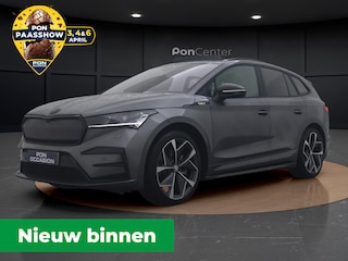 Skoda Enyaq iV RS Edition 82 kWh | Pano dak | Head Up Display | Trekhaak | CANTON | Elek Achterklep | 21'' |