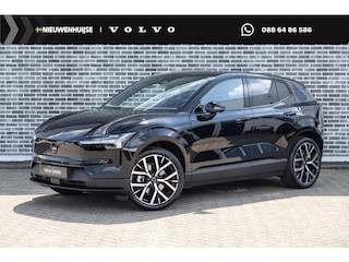 Volvo EX30 P5 Long Range Plus Black Edition Europa 69 kWh | 20" Y-spaaks Glossy Black | Adaptieve Cruise Control | Parkeersensoren voor + achter | Stoel & stuurwiel verwarmd | Elektr. verstelbare voorstoelen |  Harman Kardon Audio |
