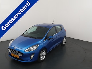 Ford Fiesta EcoBoost Titanium | AUTOMAAT | Trekhaak | Winter Pack | Camera | Adapt. Cruise | LED | 1e eig. | 100% dealeronderhouden |