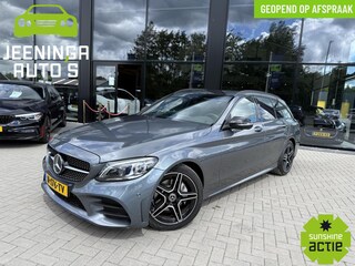 Mercedes-Benz C-klasse Estate 200 Business Solution AMG|Pano|Stoelverwarming|360Camera|ElekTrekhaak