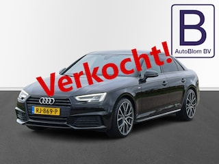 Audi A4 Limousine 1.4 TFSI Sport S line black edition /Prachtige Auto!/NL/Leder/Trekh./Sfeer/