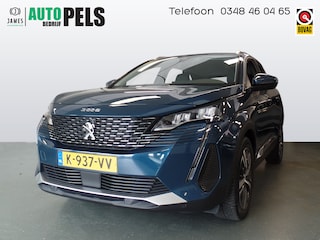 Peugeot 3008 1.2 PureTech Blue Lease Allure 130pk automaat, Navigatie, Achteruitrijcamera, Elek achterklep, Clima controle, Cruise controle, Deels leder, Elek ramen V/A, Pdc V/A, Xenon, Trekhaak, Nederlandse auto!! Bovag afleverpakket 695,-