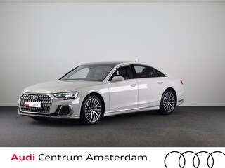 Audi A8 60 TFSI e quattro Lang 462 pk Tiptronic | Verlengde garantie | Navigatie | Panoramadak | Parkeersensoren (Park assist) | Rondomzicht camera | Stoelverwarming/ventilatie/massage v/a | B&O Soundsystem |