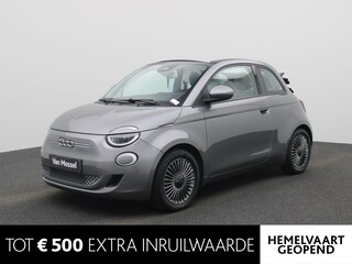 Fiat 500 500e 42 kWh Icon | Climate Control / ECC | Open dak Electrisch | Licht metalen velgen 16 inch | Cruise control | Navigatie | Stoelverwarming | LED koplampen | Park Distance Control achter |