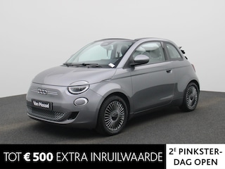 Fiat 500 500e 42 kWh Icon | Climate Control / ECC | Open dak Electrisch | Licht metalen velgen 16 inch | Cruise control | Navigatie | Stoelverwarming | LED koplampen | Park Distance Control achter |