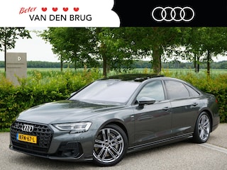 Audi A8 S-Line 60 TFSI e 462 PK QUATTRO | Digitale Matrix LED | Panoramadak | Chauffeurs Pakket | Vierwielbesturing | Head-Up | Bang & Olufsen | Softclose |