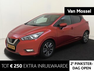 Nissan Micra 0.9 IG-T N-Connecta | airco automatisch | cruise control | lichtmetalen velgen 16" | navigatiesysteem full map |