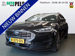 Ford Focus Wagon 1.0 EcoBoost Hybrid Titanium 125pk automaat, Nieuw model!! Navigatie, Achteruitrijcamera, Clima controle, Cruise controle, Elek ramen V/A, Pdc V/A, Lm velgen 16'', Xenon verlichting!! Bovag afleverpakket 695,-