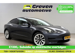 Tesla Model 3 Standard RWD Plus 60 kWh | Autopilot | Snelladen | SOH 89% | Pano | Camera | Memory | Navi | Stoelverw.