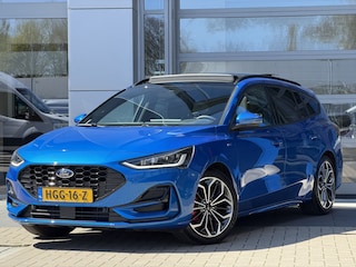 Ford Focus Wagon 1.0 EcoBoost Hybrid ST Line X | Pano dak | 18 inch | Full LED | Trekhaak | B&O | Driver Ass. Pack |