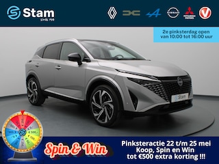 Nissan Qashqai e-Power Tekna Plus 205pk BOSE | Head-Up | 360° Camera | Stoel-/stuur-/voorruitverw. | Panoramadak