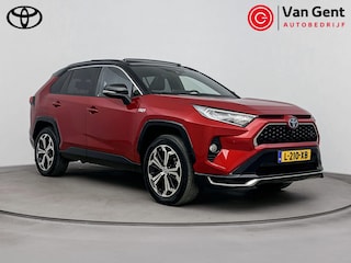 Toyota RAV4 2.5 Plug-in Hybrid AWD Bi-Tone Plus | Panoramadak | Trekhaak | Apple Carplay / Android Auto | 360 camera | Leder | Stoelverwarming/-ventilatie | Dodehoek detectie | JBL | Head-up display | Digitale binnenspiegel | 19 inch