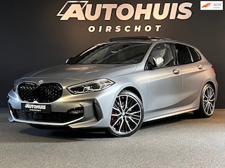 BMW 120i High Executive Edition M Pano/ M stoelen/ Frozen Grey/ 19"/ Stuurverwarming