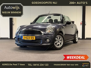 Mini Mini Cabrio 1.6 Salt|NAVI|HALF LEER|99DKM|GOED ONDERHOUDEN