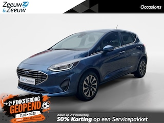 Ford Fiesta 1.0 EcoBoost Titanium | Trekhaak | Navigatie | Apple Carplay/ Android Auto | Stoel/Stuur/Voorruitverwarming | Cruise Control | Climate Control |